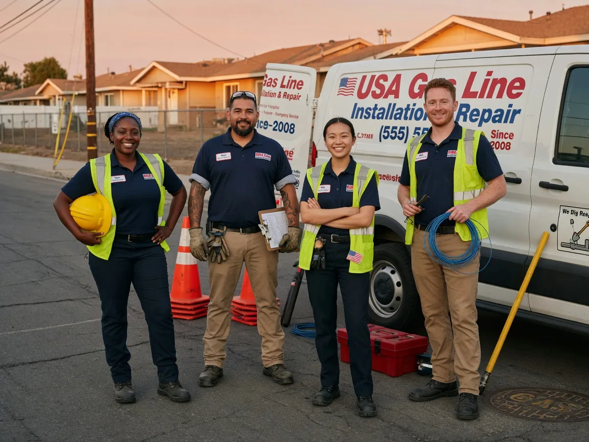 Gas Line Installation company in Rancho Cordova, CA